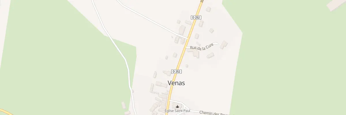 Plan du 10 Rue Luylier de Couture à Venas