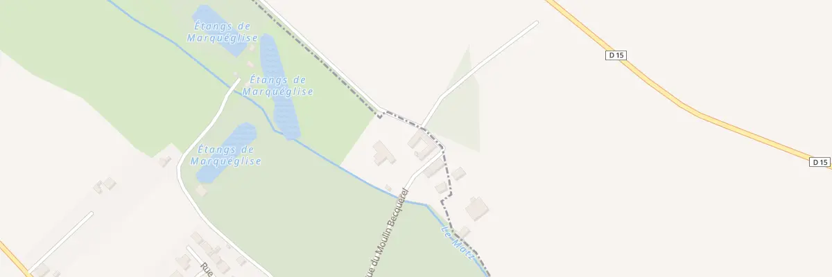 Plan du 477 Rue du Moulin Becquerel à Marquéglise