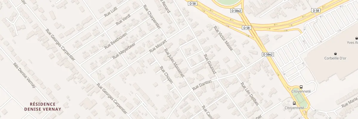 Plan du 12 Rue Massenet à Liévin
