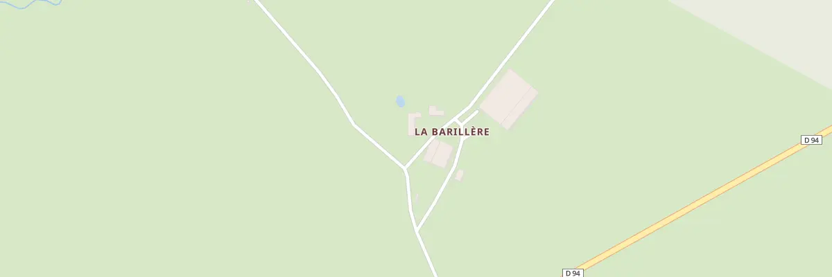 Plan du 5040 Domaine de Barillere à Sauvagny