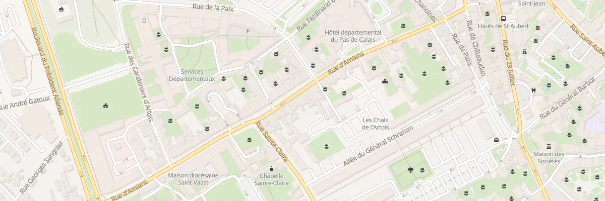 Plan du 65 Rue d’Amiens à Arras