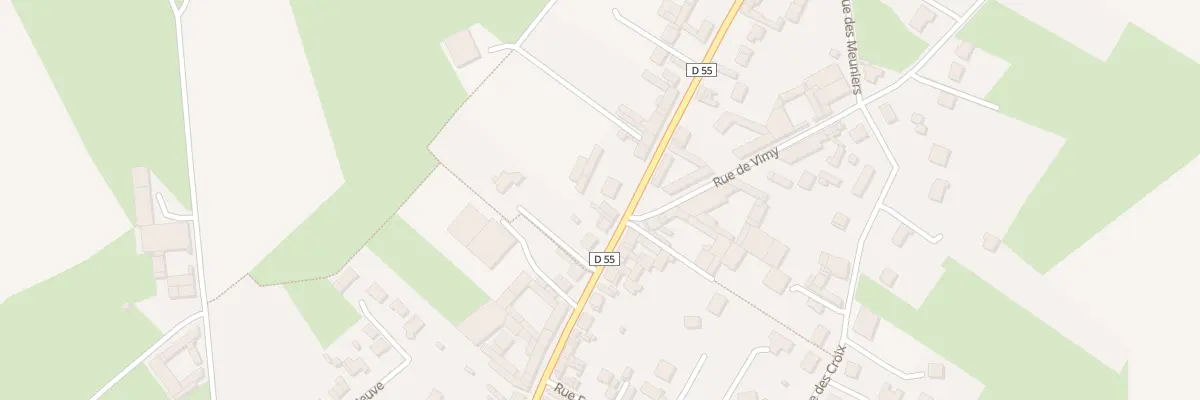 Plan du 66B Rue du Canada à Neuville-Saint-Vaast