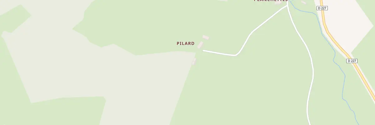 Plan du 5155 Pilard à Gouttières