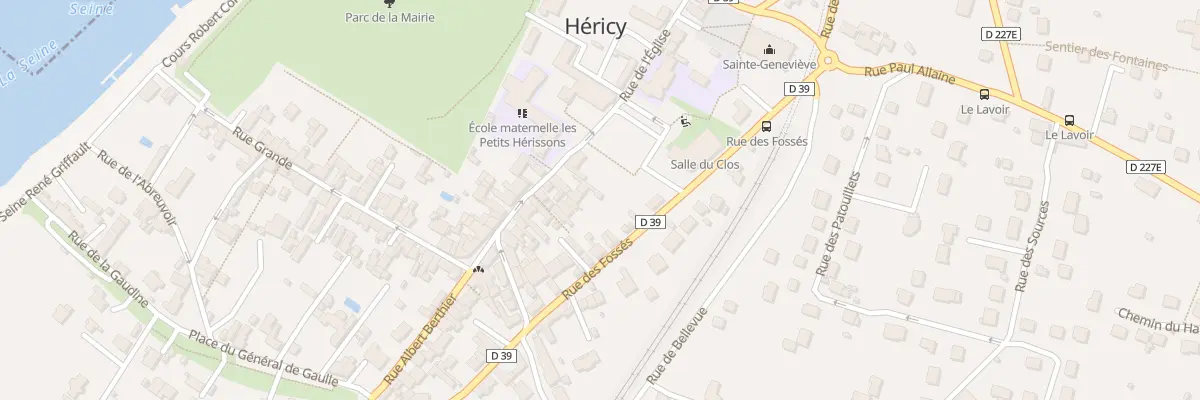 Plan du 13 Rue de l’Eglise à Héricy