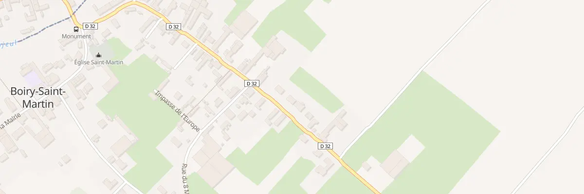 Plan du 31 Rue de Moyenneville à Boiry-Saint-Martin