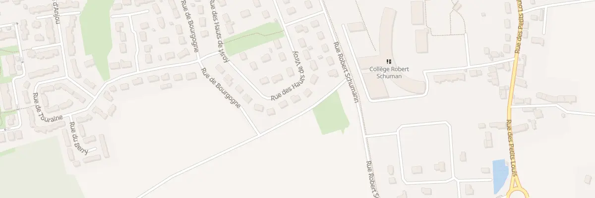 Plan du 472 Rue des Hauts de Viroy à Amilly
