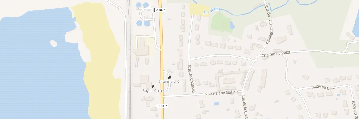 Plan du 25 Rue du Château à Dordives
