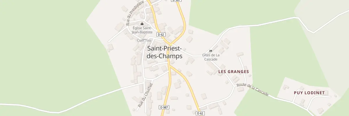 Plan du 5040 Le Bourg à Saint-Priest-des-Champs