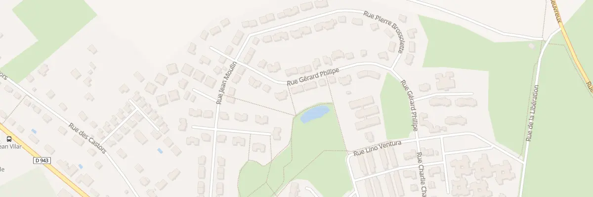 Plan du 104 Rue Gérard Philipe à Amilly