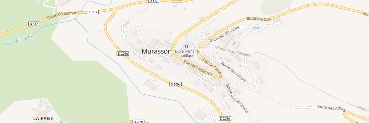 Plan du 5010 Rue Principale à Murasson