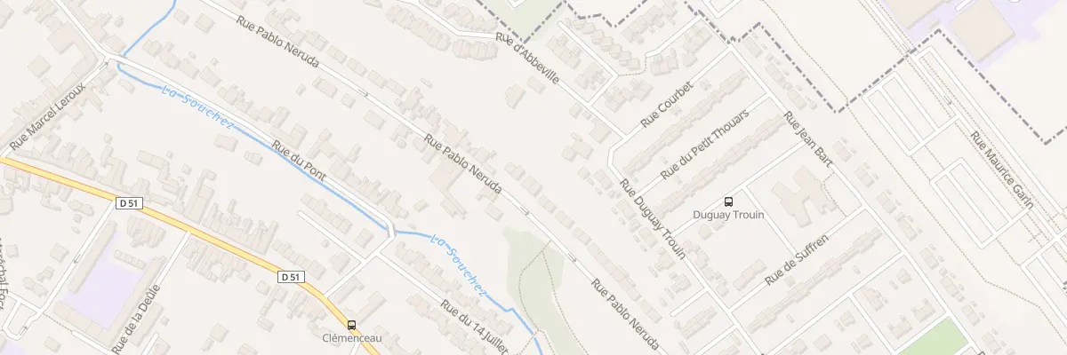 Plan du 233 Rue Pablo Néruda à Angres