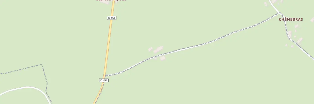 Plan du 3 Les Barraques à La Celle