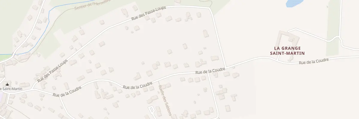 Plan du 25 Rue de la COUDRE à Fontaine-le-Port