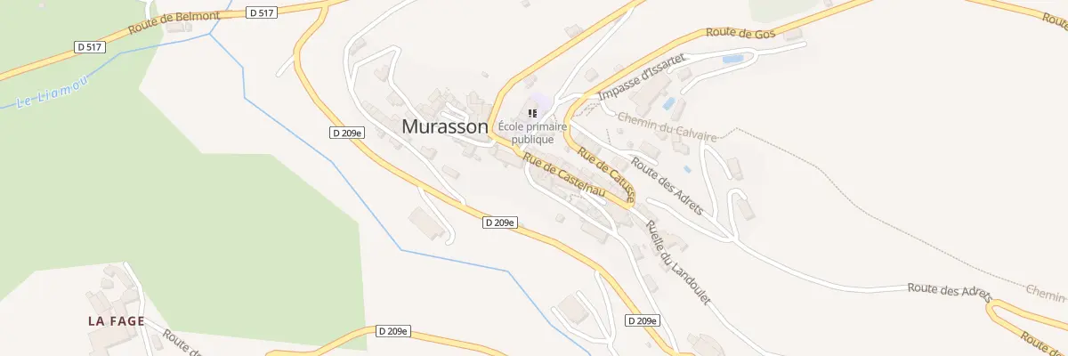Plan du 5038 Rue Principale à Murasson
