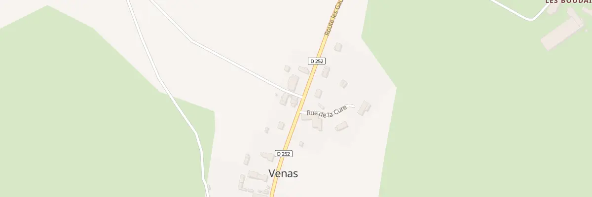 Plan du 14 Rue Luylier de Couture à Venas