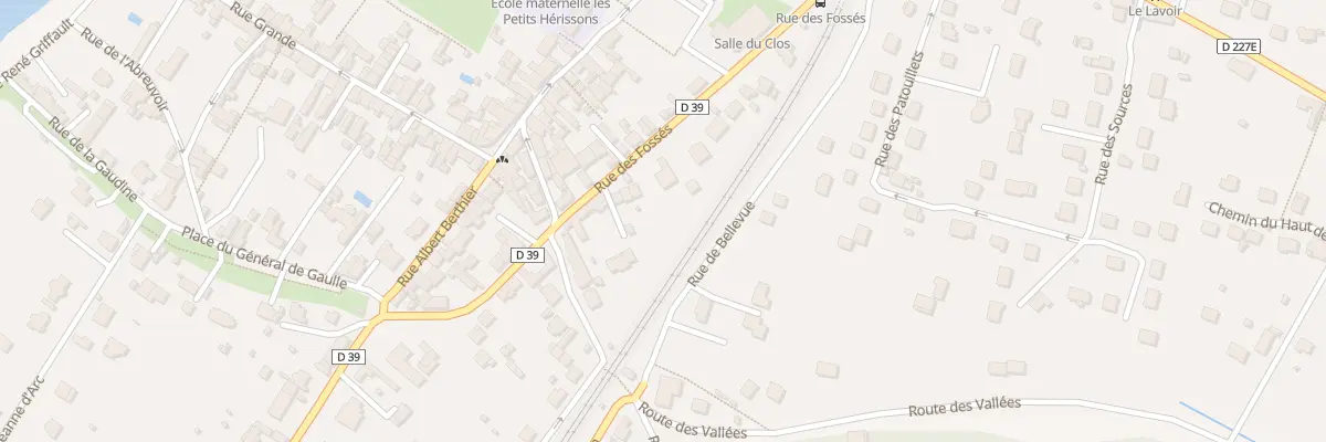 Plan du 22 Rue des Fossés à Héricy