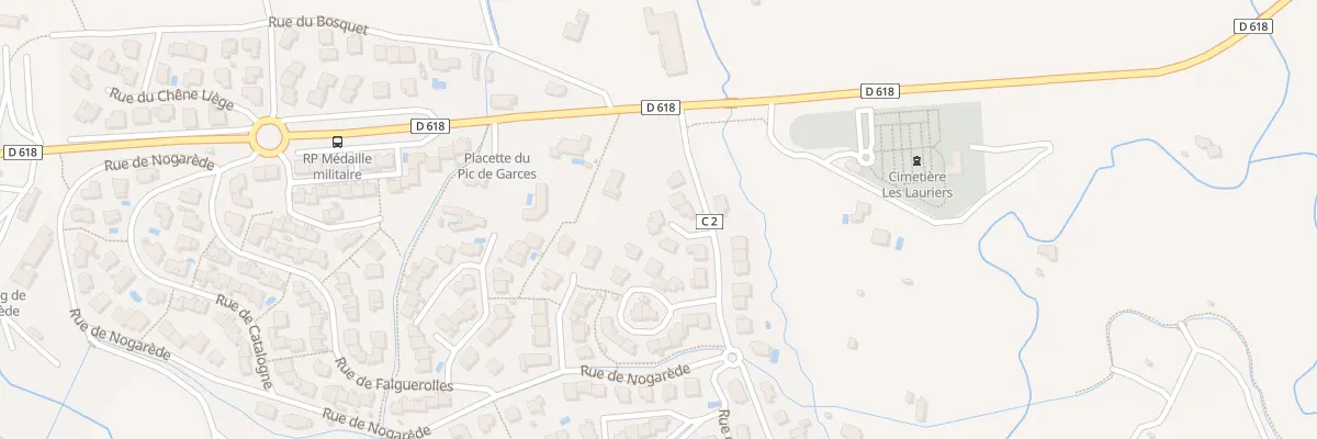 Plan du 10 Rte de Paloll A la Selva à Céret
