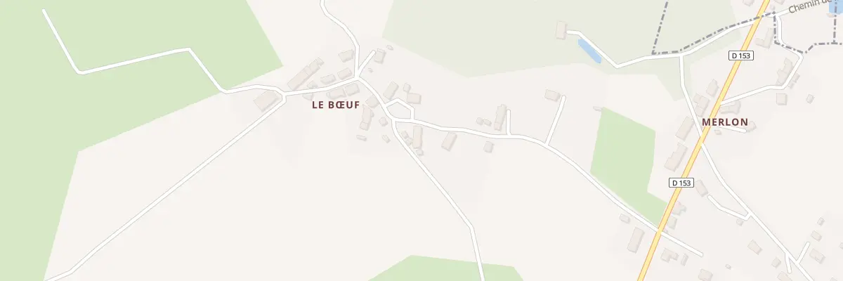 Plan du 5 Le Boeuf à La Celle
