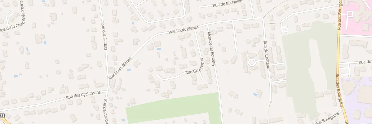 Plan du 128 Rue Guynemer à Amilly