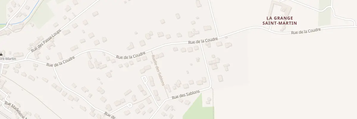 Plan du 26 Rue de la COUDRE à Fontaine-le-Port