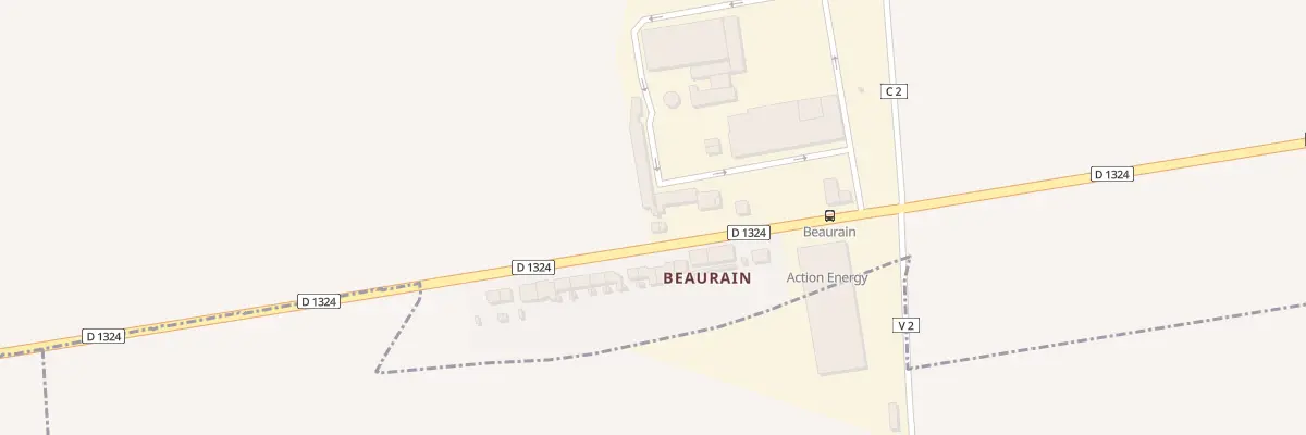 Plan du 168 Rte de Senlis à Trumilly