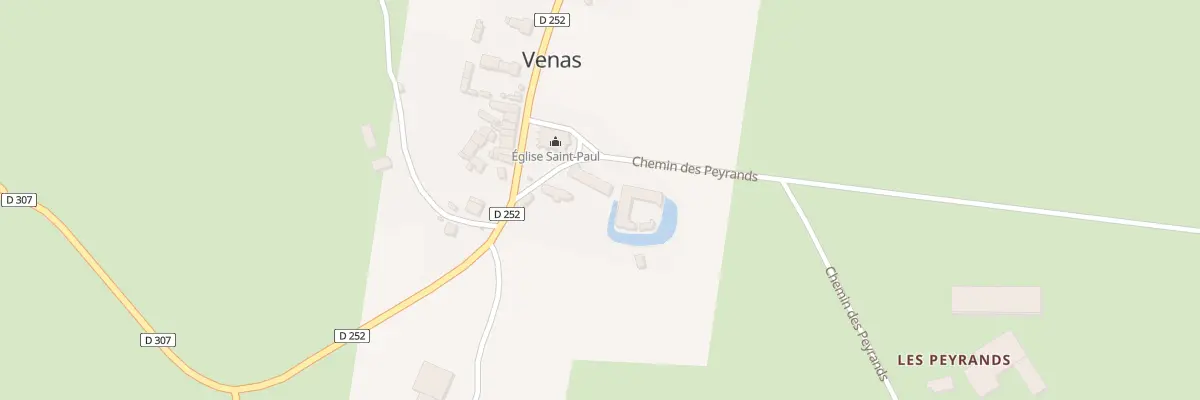 Plan du 3 Pl Joseph-Sanlias à Venas
