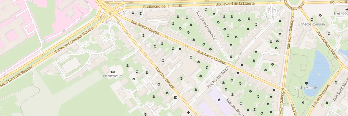 Plan du 56 Rue Baudimont à Arras