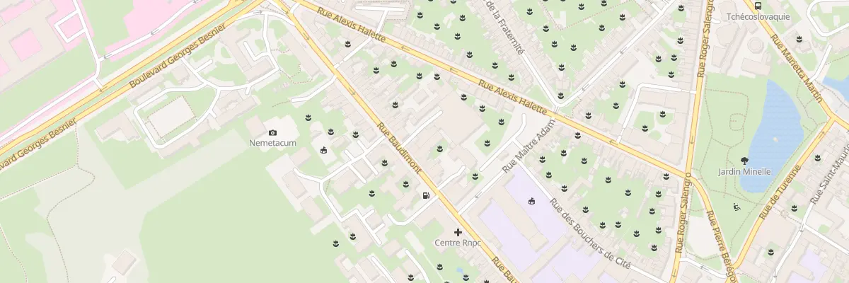 Plan du 46B Rue Baudimont à Arras