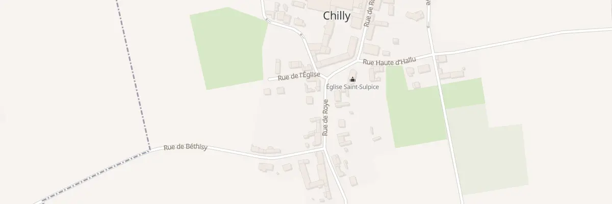 Plan du 16 Rue de Roye à Chilly