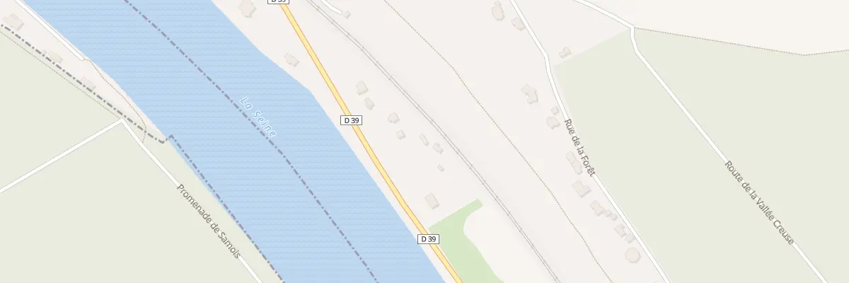 Plan du 11 Quai Rene Richard à Fontaine-le-Port