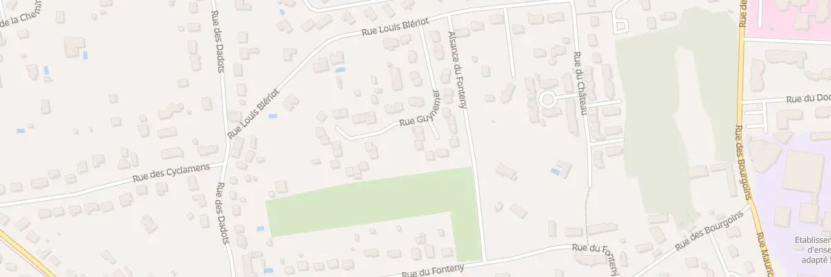 Plan du 117 Rue Guynemer à Amilly