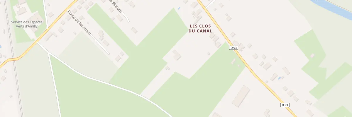 Plan du 1176 Rte de Châtillon à Amilly