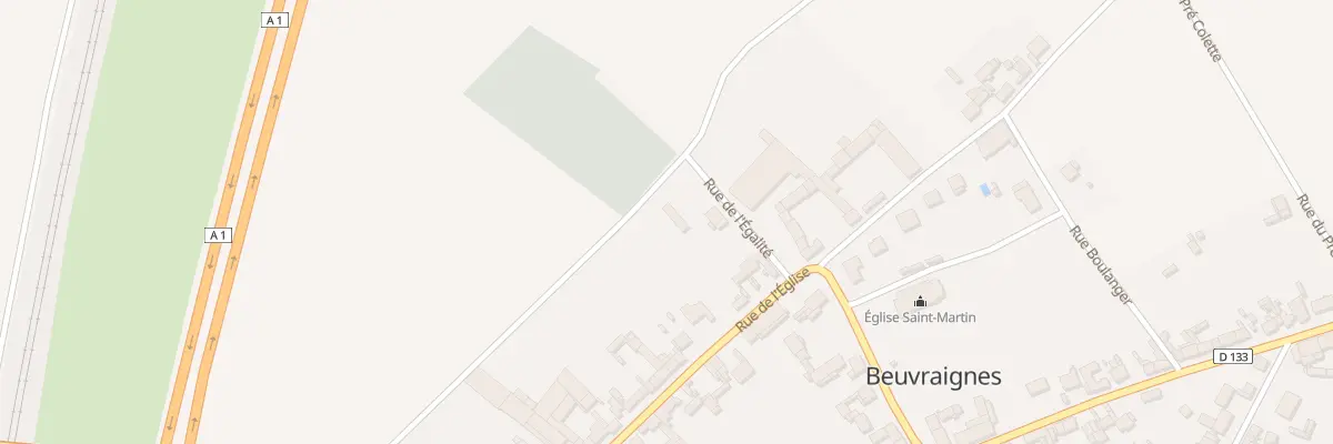 Plan du 32B Rue Maubuisson à Beuvraignes