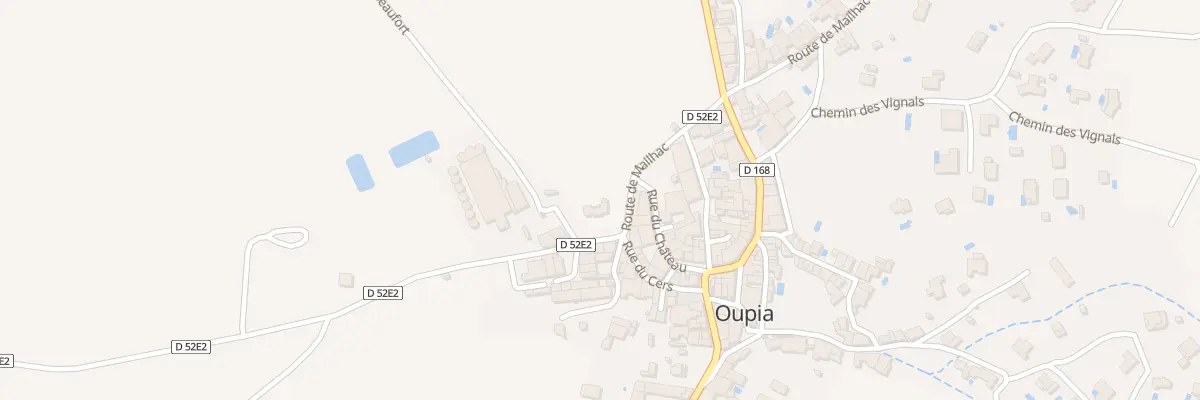 Plan du 6 Rue de la Coopérative à Oupia