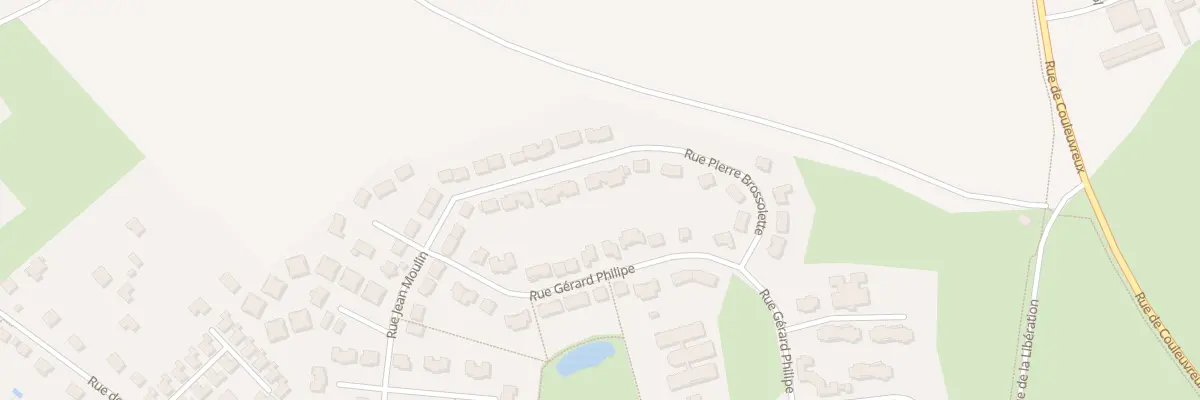 Plan du 213 Rue Pierre Brossolette à Amilly