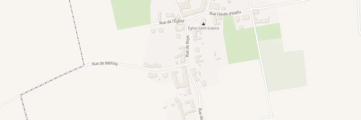 Plan du 20 Rue de Roye à Chilly