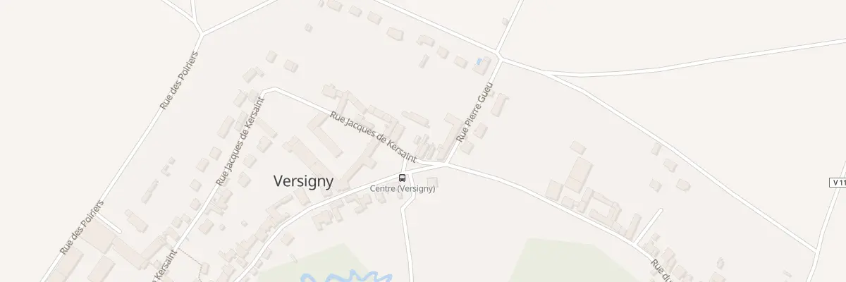 Plan du 375 Rue Charles de Gaulle à Versigny