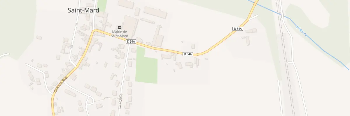 Plan du 5002 Rue du Moulin à Saint-Mard