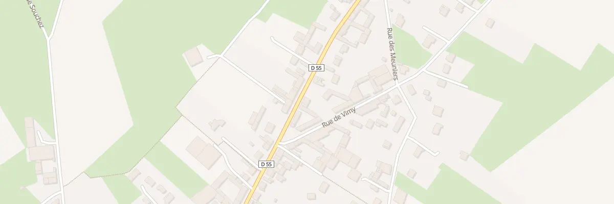 Plan du 63 Rue du Canada à Neuville-Saint-Vaast