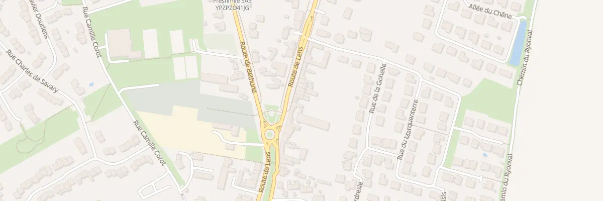 Plan du 120 Rte Nationale de Lens à Sainte-Catherine