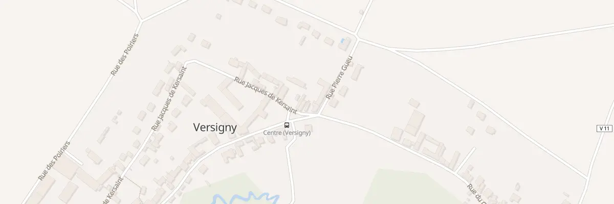 Plan du 383 Rue Charles de Gaulle à Versigny