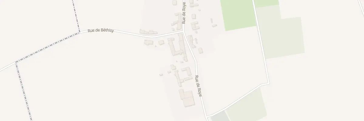 Plan du 24 Rue de Roye à Chilly