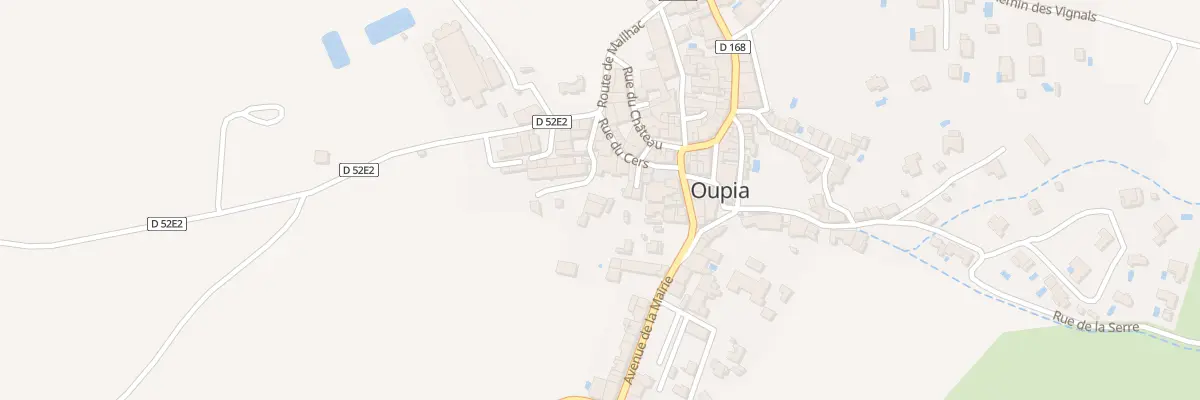 Plan du 5187 Village à Oupia