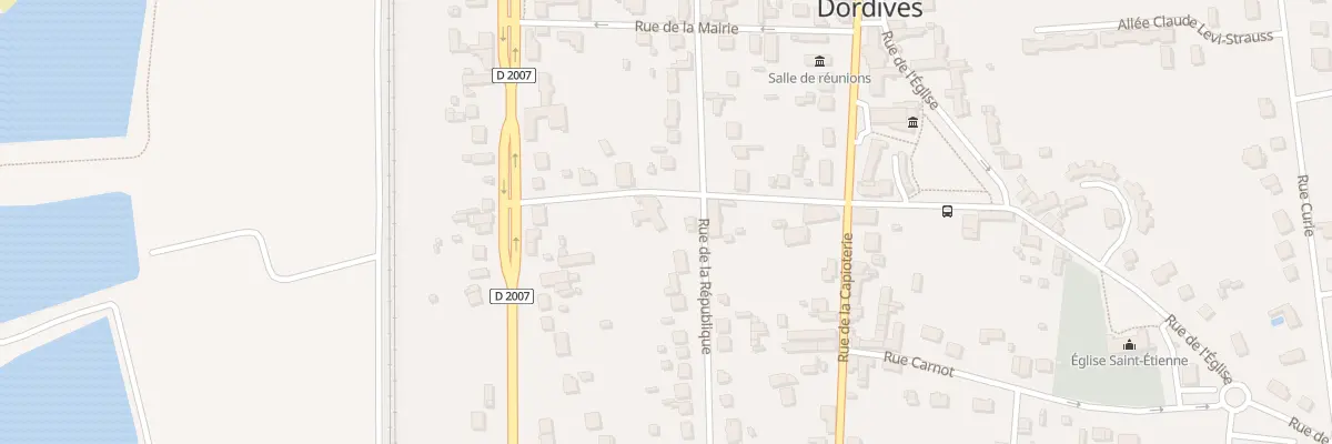 Plan du 10 Rue Pasteur à Dordives