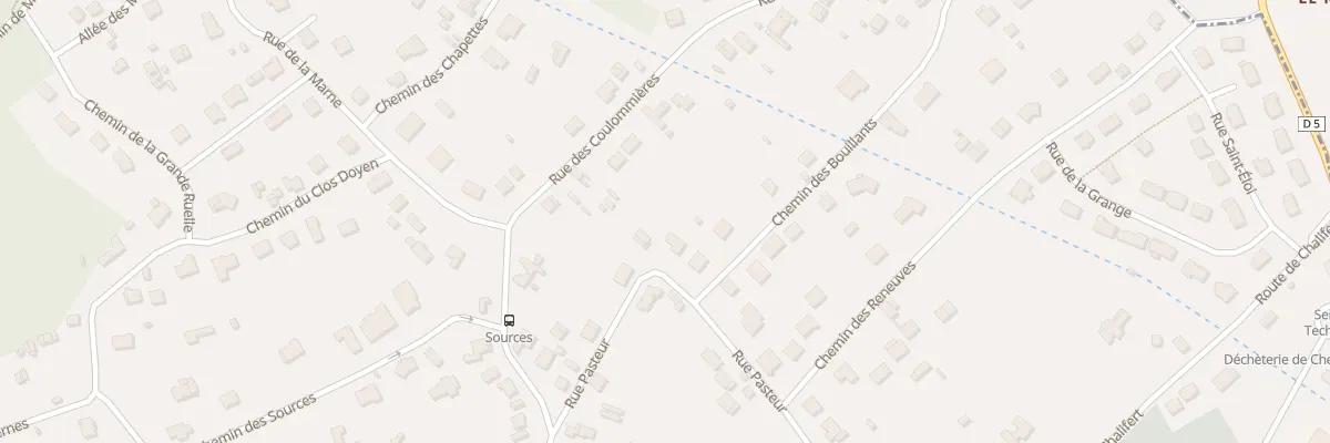 Plan du 16 Rue Pasteur à Chessy