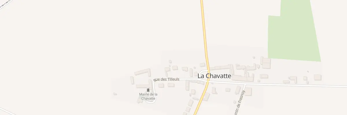 Plan du 7 Rue des Tilleuls à La Chavatte