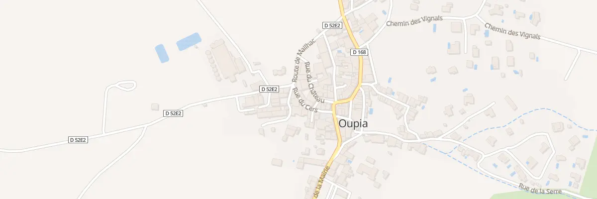 Plan du 5189 Village à Oupia