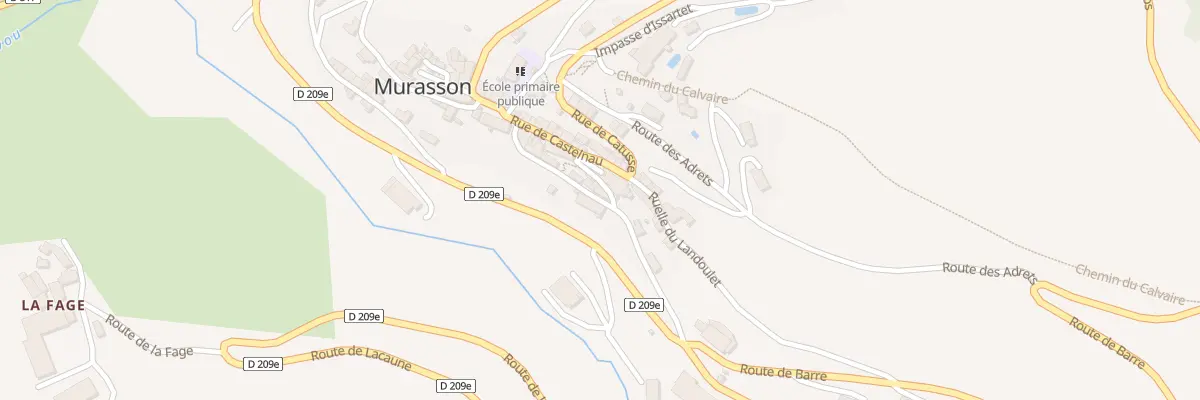 Plan du 5032 Murasson à Murasson