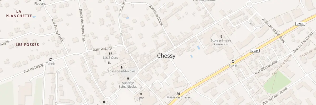 Plan du 53 Rue Charles de Gaulle à Chessy