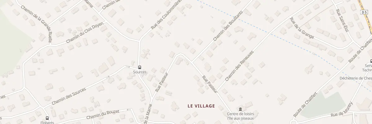 Plan du 17 Rue Pasteur à Chessy